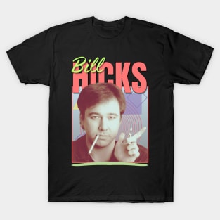 Bill Hicks Vintage 1990 // Retro Original Fan Design Artwork T-Shirt